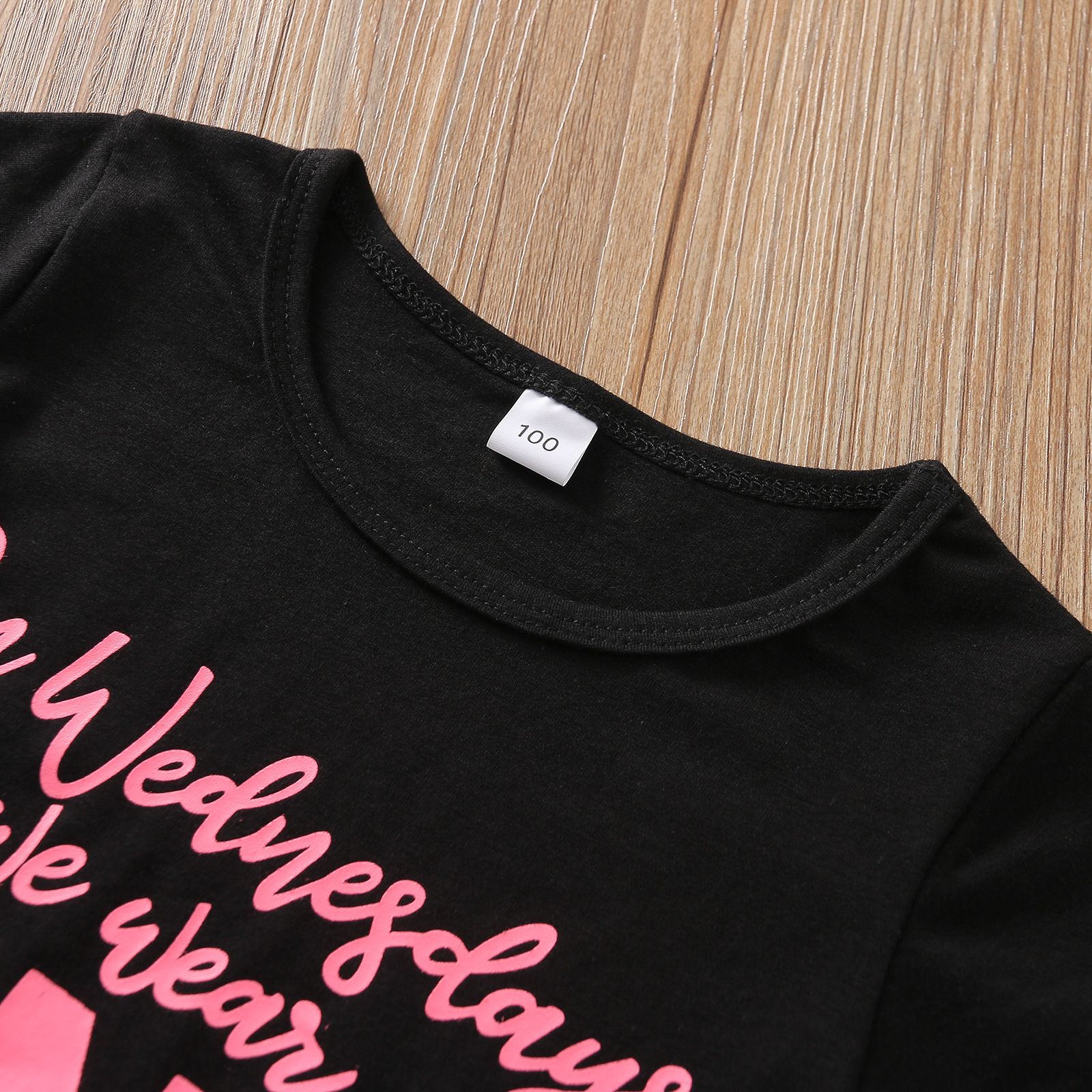 Kids Outfits Short T-shirt+ Jeans Short Girls Fashion Clothes Summer Cotton Dress