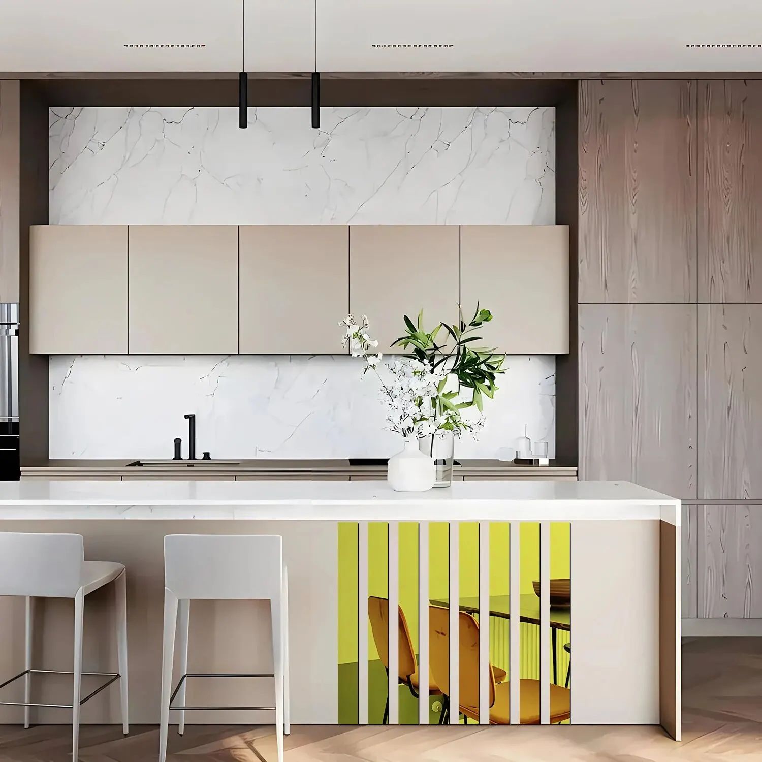 10 Pcs Long Strip Acrylic Mirror Wall Stickers Self-Adhesive Ceiling Border Cabinet Corner Decor and Decorative Trim