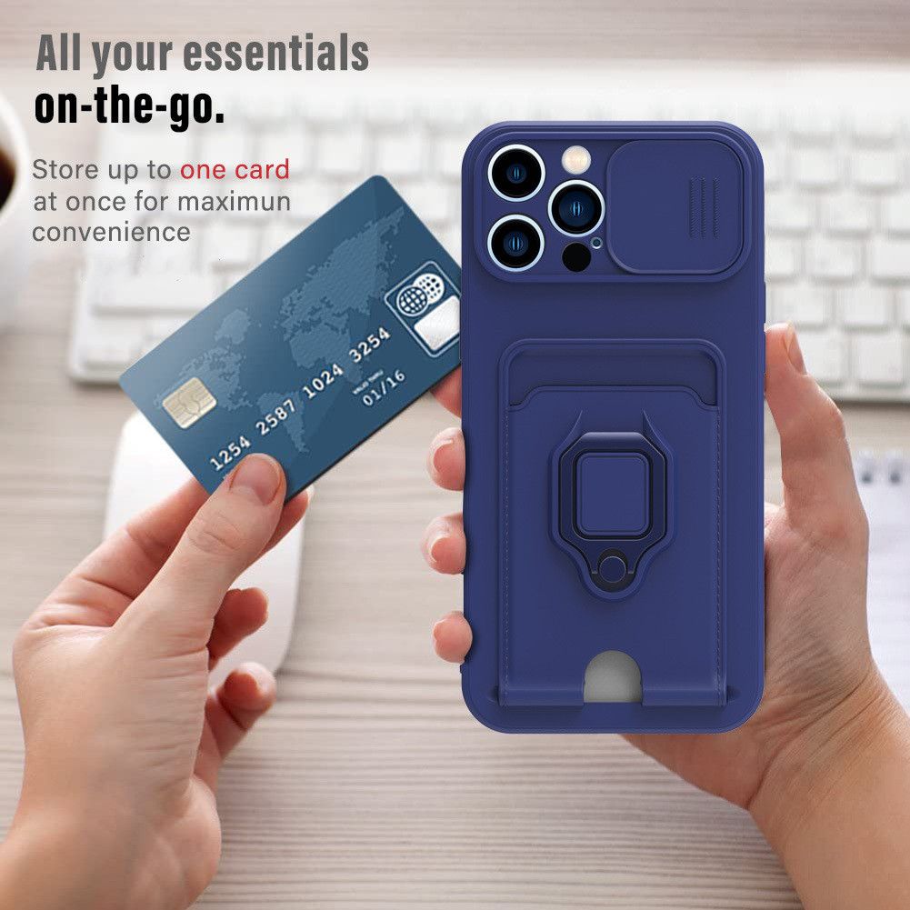 Multi-Functional Phone Case for Samsung Galaxy A05/A06/S20 FE/S22 Ultra with Card Slot Kickstand Phone Holder and Lanyard Samsung Phone Cover with Camera Lens Protector Samsung S22Plus Protective Case