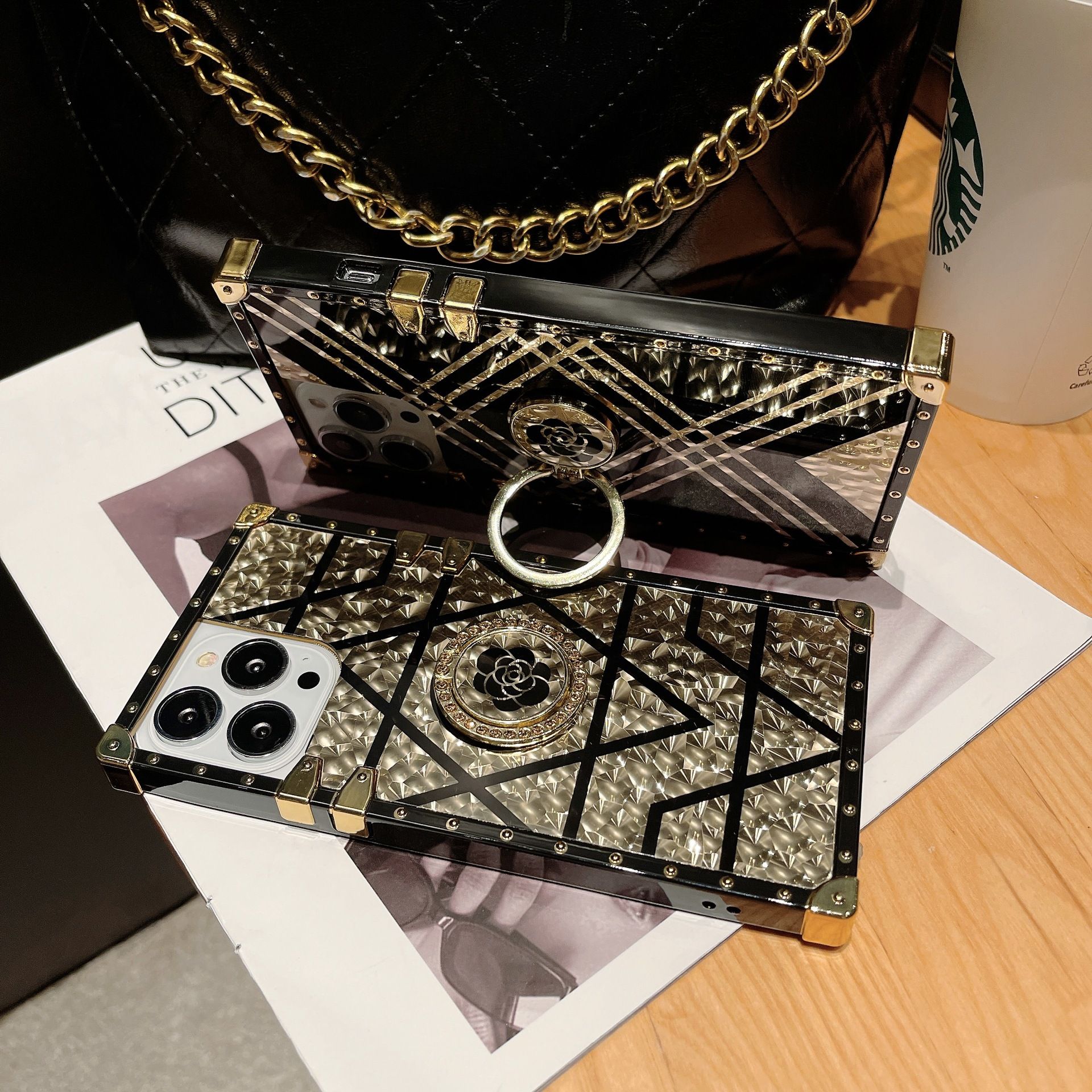 Samsung A05 Phone Cover Phantom Anti-Drop iPhone X Phone Case with Floral Pattern Fashionable iPhone12/12PRO Samsung  A53 Protective Case for Women