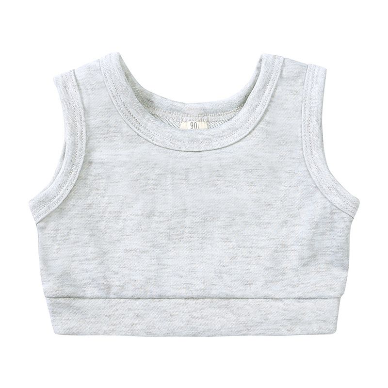 Trendy Girls' Sleeveless Vest & Solid Color Long Pants Set Ins Style Two-Piece Outfit for 1 Year to 10 Years Kids Clothing Sets Girls Clothing