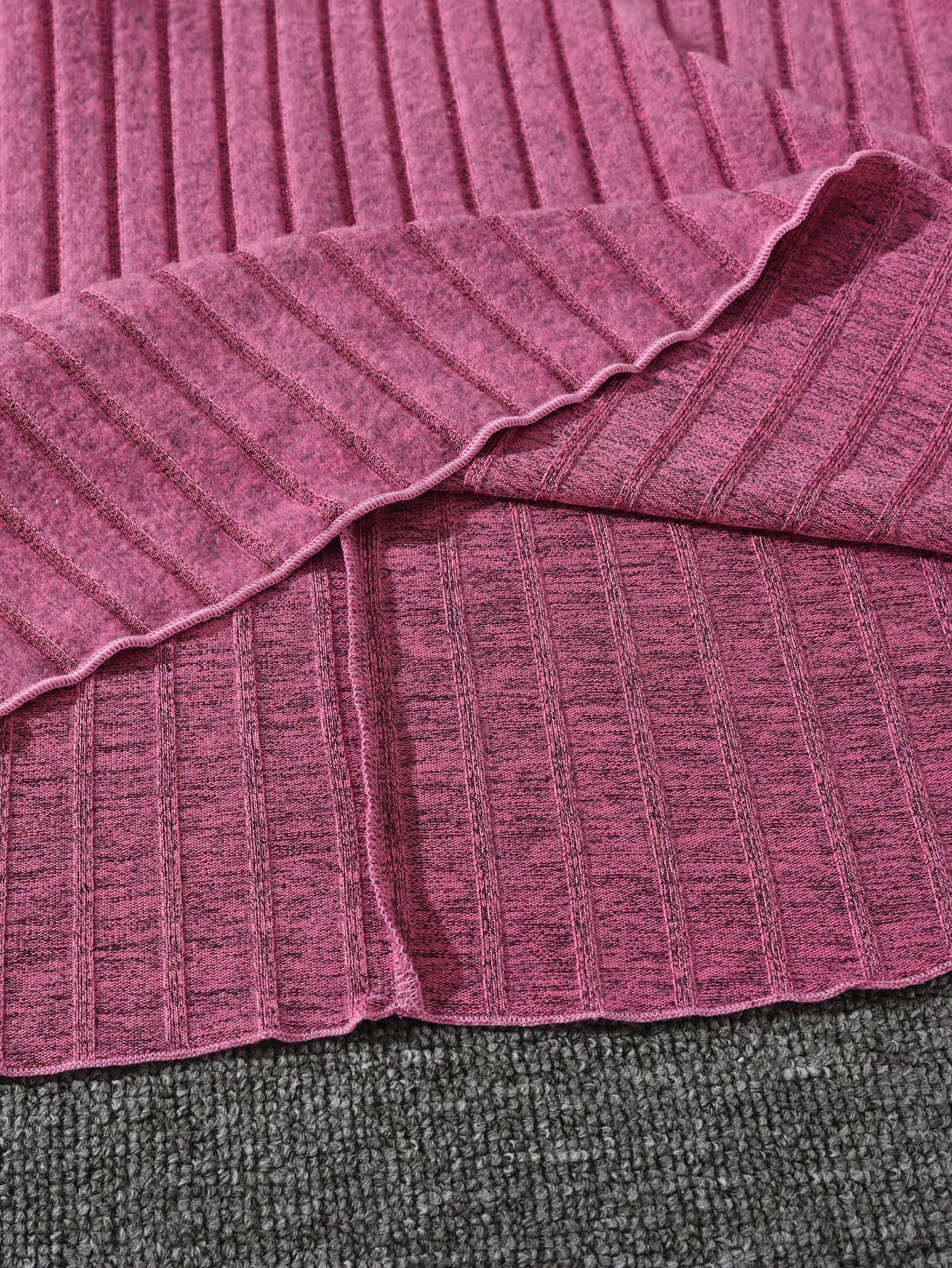 Girls' Clothing Set Spliced Dress Autumn Style Pink Striped Princess Dress Belt With Metal Buttons Knitted Style Fashion Design INS Style Versatile Comfortable Birthday Gift Holiday Gift