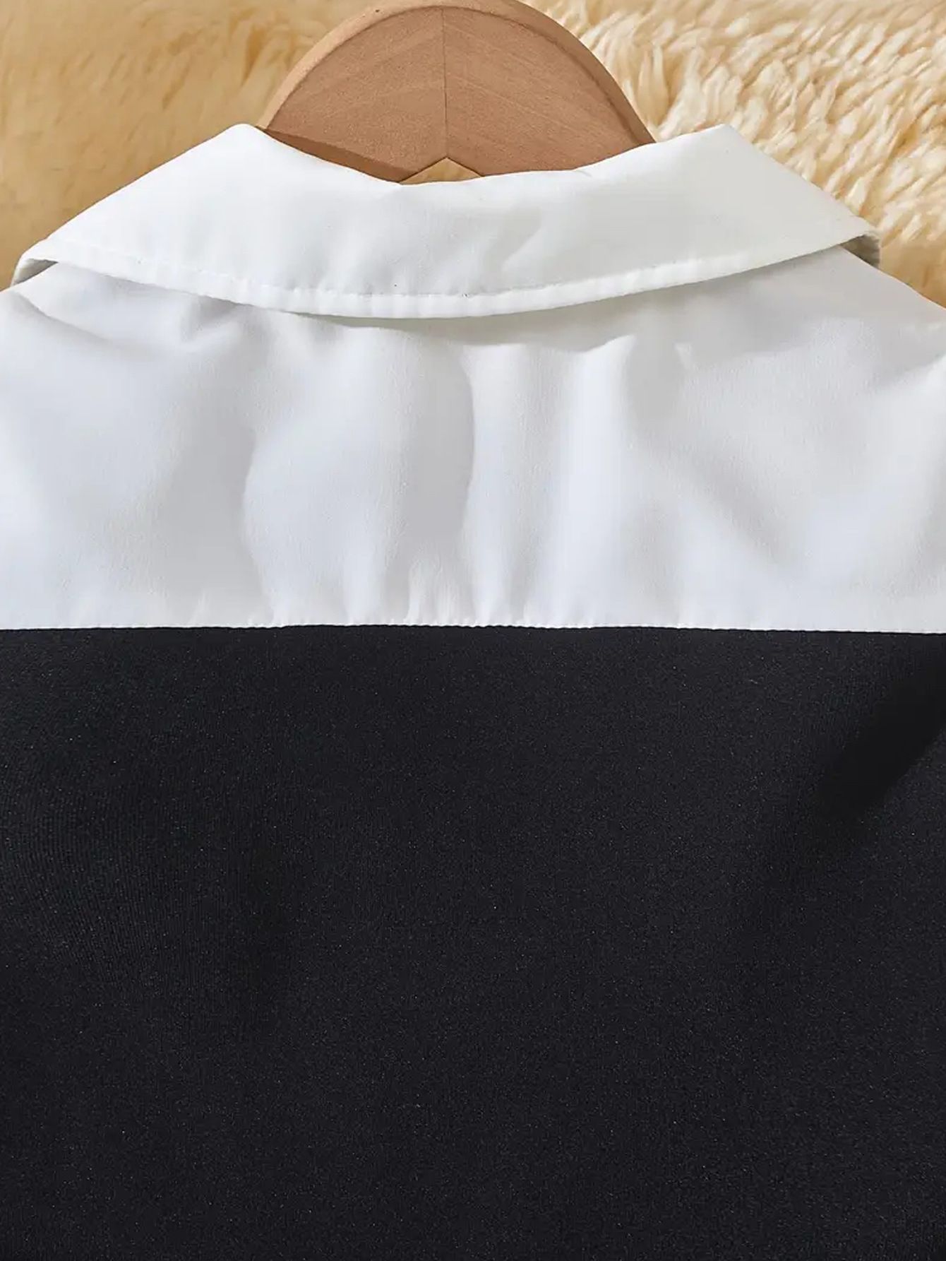 Girls Clothing Set Long Sleeve Dress School Style Shirt Collar Dress Fashionable New Design High Quality Comfortable Breathable Holiday Party Gift