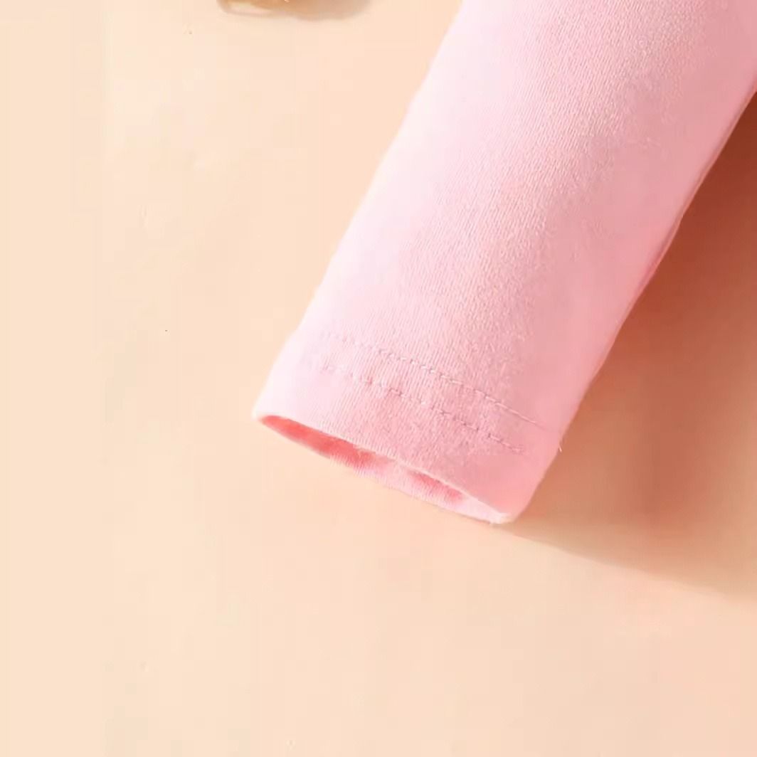 Baby Cute Outfit Set Long Sleeve T-Shirt and Cow Print Long Pants with Bow Headband 3-Piece Infant Clothing Set Adorable Casual Baby Wear for Girls