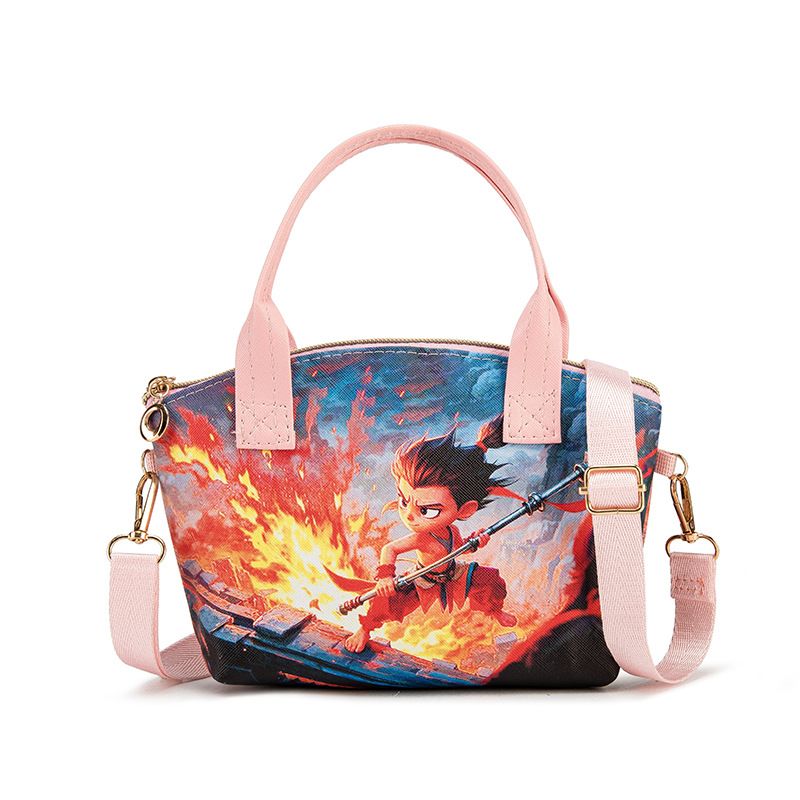 Cute Cartoon Coin Purse for Girls Elementary School Kids Storage Bag New Small Shoulder Bag Handheld & Crossbody Two-Way Mini Bag for Daily Outings