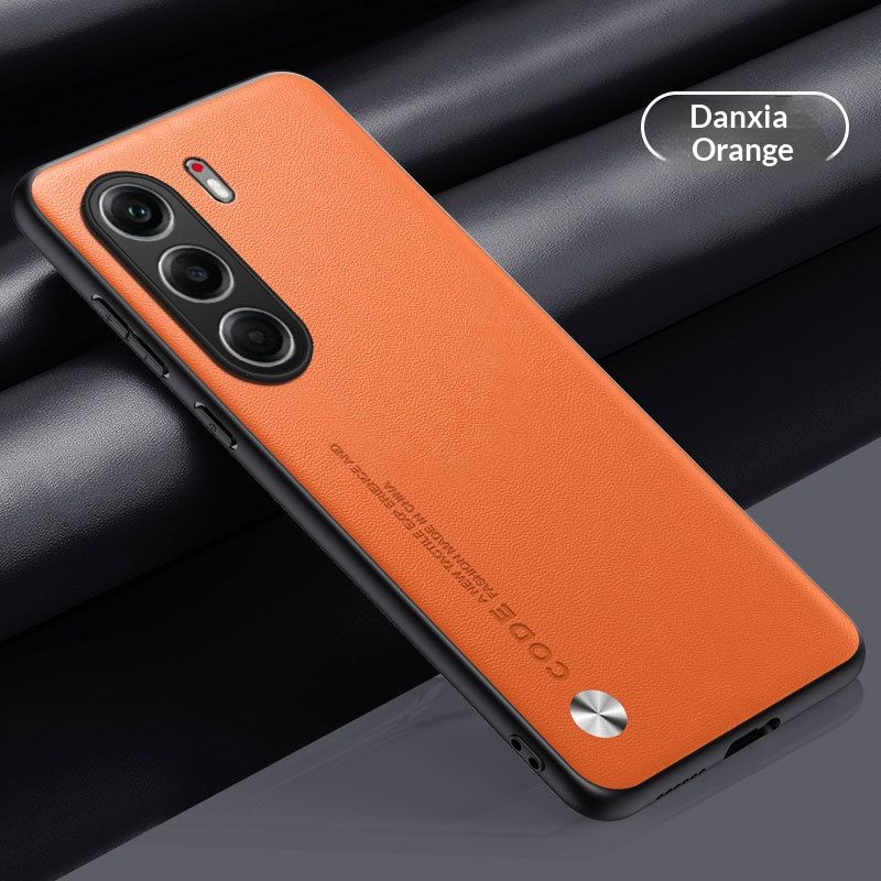 Tecno Camon 40 Pro Cover Premium Leather Texture Phone Case for TECNO Mobile Accessories Shockproof Anti-Drop Slim Protective Cover with Anti-Fingerprint Finish Infinix Hot 60i Cover Redmi 14C Cover
