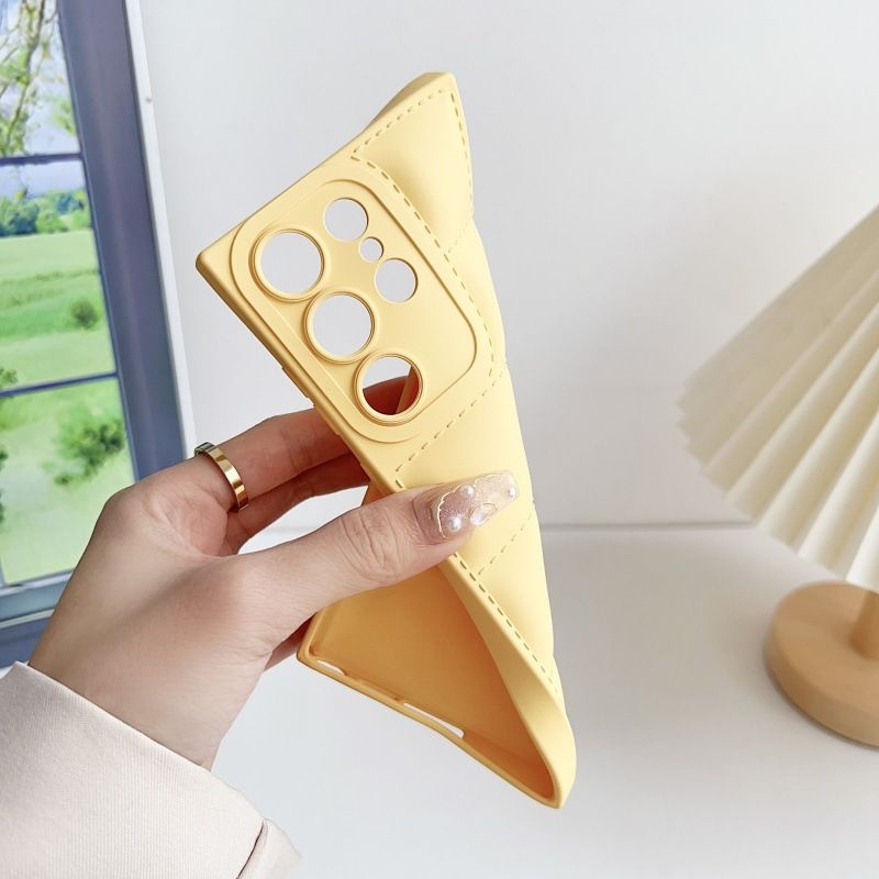 New Samsung Galaxy A06 Cover Puffer Jacket Style Phone Case for Samsung A16 Full Cover Shockproof Protective Case with Anti-Drop Design for Samsung Galaxy A05S