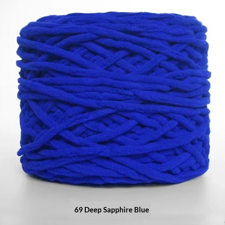 190g Thick Ice Yarn Ball for Crochet and Knitting, Soft DIY Hand Knitting Yarn for Slippers, Scarf, Cushion, Pillow Cover