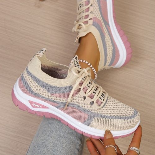 Spring and autumn style women's thick-soled height-Increasing sports shoes non-slip and wear-resistant women's shoes fashionable and versatile casual women's shoes