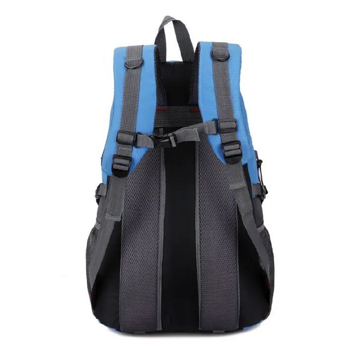 Portable Outdoor Hiking Bag 40 Liters Large Capacity Color Contrast Light Short Trip Backpack