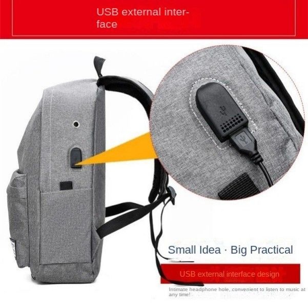 Men's Large Capacity Oxford Cloth Backpack School Travel Computer Bag Fashion Backpacks