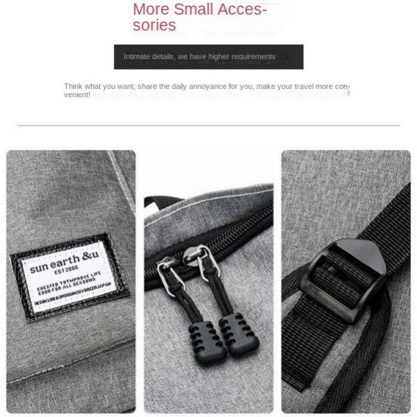 Men's Large Capacity Oxford Cloth Backpack School Travel Computer Bag Fashion Backpacks