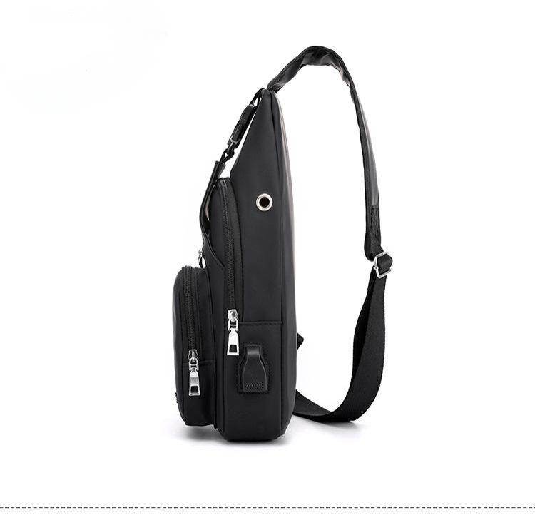 Men's Shoulder Bag Out Of Home Business Crossbody Student Large Capacity Chest Bag