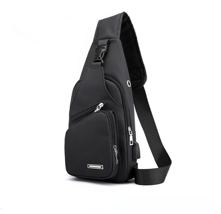 Men's Shoulder Bag Out Of Home Business Crossbody Student Large Capacity Chest Bag