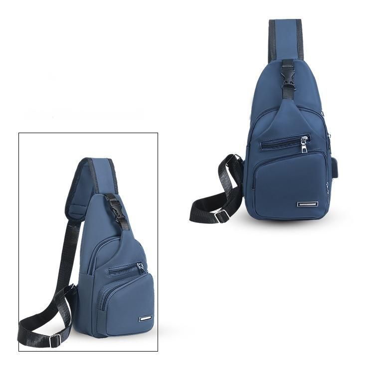 Men's Shoulder Bag Out Of Home Business Crossbody Student Large Capacity Chest Bag