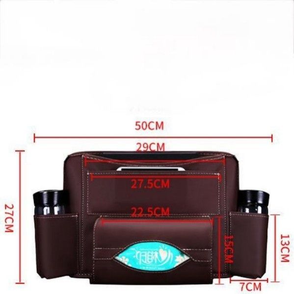 Back Seat Car Storage Bag Car Seat Middle Storage Bag Car Supplies  Seat Covers & Accessories