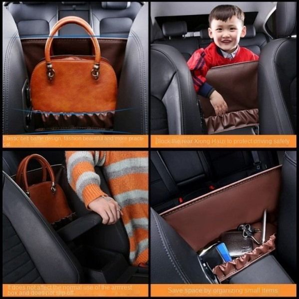 Back Seat Car Storage Bag Car Seat Middle Storage Bag Car Supplies  Seat Covers & Accessories