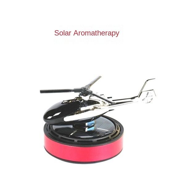 Solar Airplane Car Aromatherapy Meet The Light Rotating Fragrance To Remove The Smell Of Automotive Supplies Air Fresheners