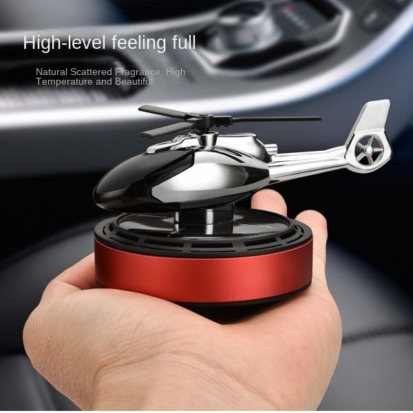 Solar Airplane Car Aromatherapy Meet The Light Rotating Fragrance To Remove The Smell Of Automotive Supplies Air Fresheners
