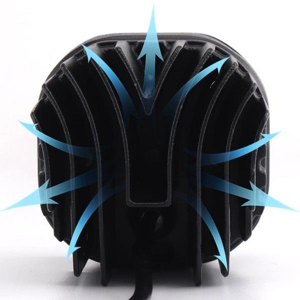 Motorcycle Electric Car Spotlights Modified Super Bright Double Light Led Owl Headlights  Lighting Assemblies & Accessories