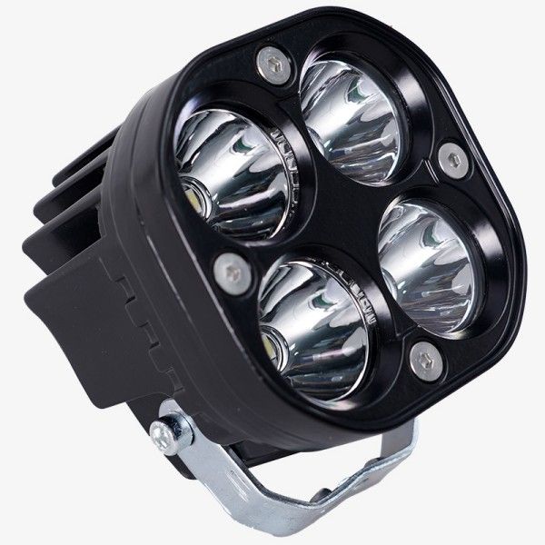 Motorcycle Electric Car Spotlights Modified Super Bright Double Light Led Owl Headlights  Lighting Assemblies & Accessories