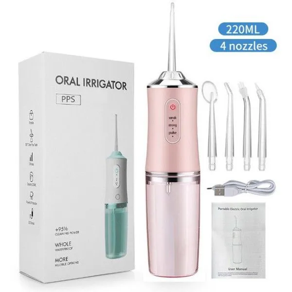 Portable Water Floss Stone Removal And Charging Handheld Home Mouth Cleaner  Dental Care Kits