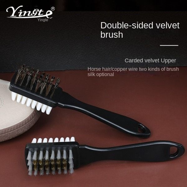 Snow Boots, Velvet Leather Shoes, Brush Care And Cleaning Brush, Suede Velvet Plastic Brush