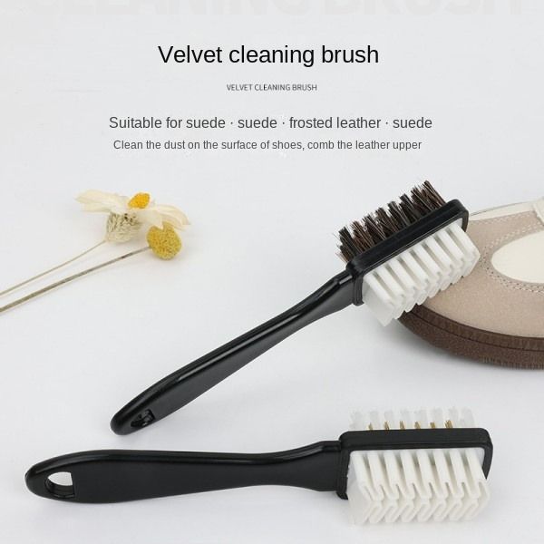 Snow Boots, Velvet Leather Shoes, Brush Care And Cleaning Brush, Suede Velvet Plastic Brush