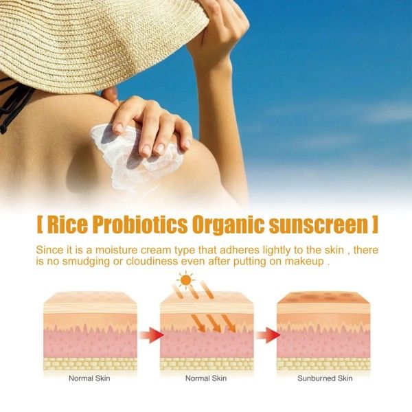Spf50+ Facial Sunscreens  Rapid Film Forming Oil Control Refreshing Anti-Acne Sunscreen