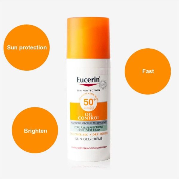 Spf50+ Facial Sunscreens  Rapid Film Forming Oil Control Refreshing Anti-Acne Sunscreen