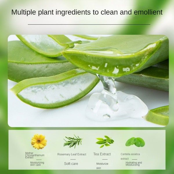 Aloe Vera Exfoliating Gel Deep Cleansing Face Gentle Exfoliating Body ScrubPolishes & Scrubs