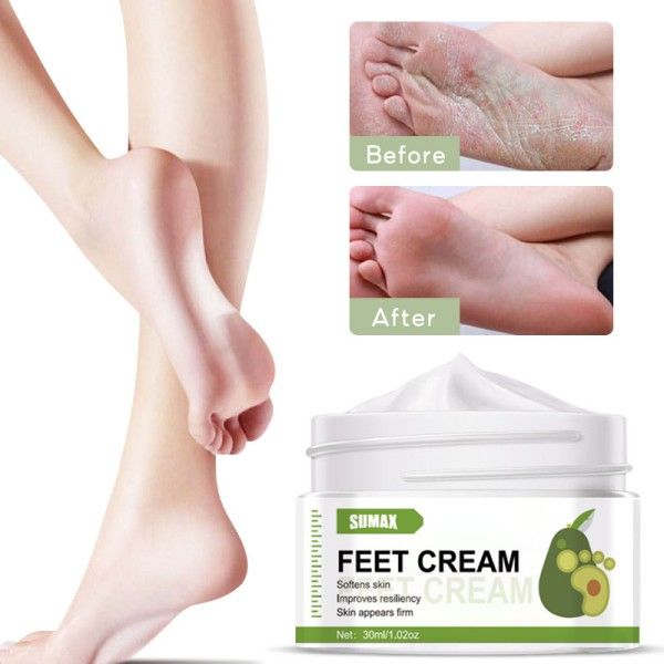 30ml All-In-One Nourishing Avocado Foot Care Cream For Men And Women  Foot Creams & Lotions