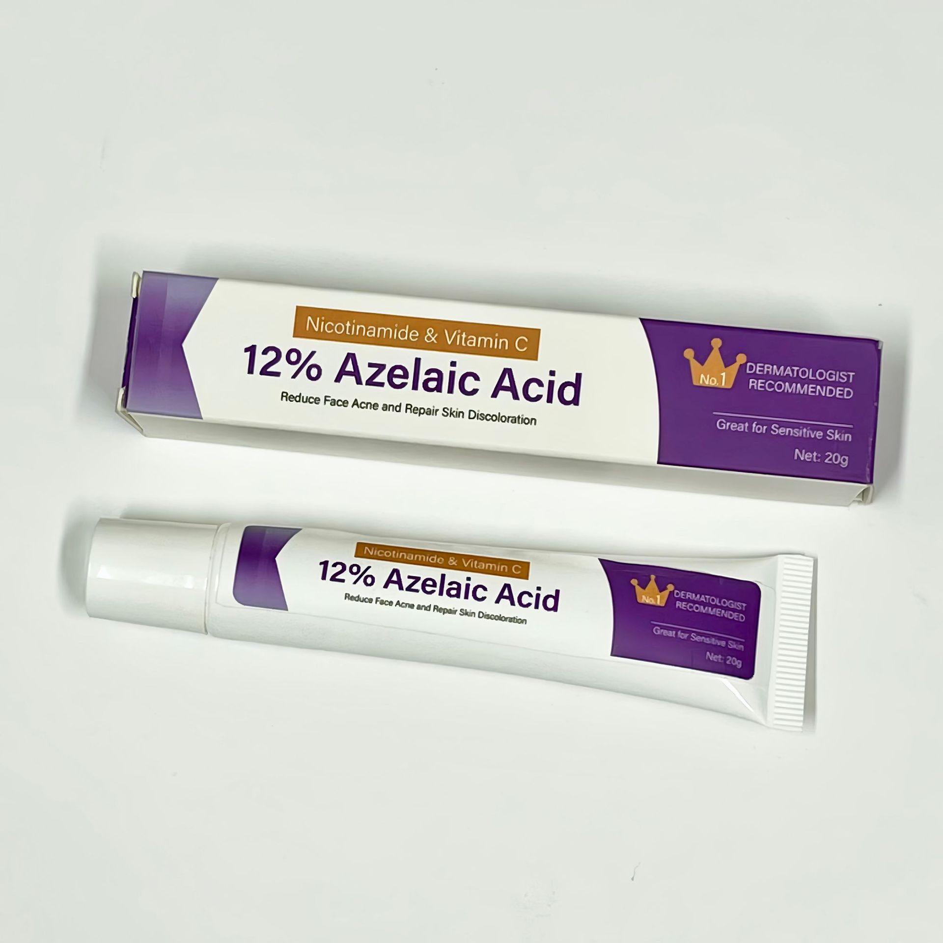 Azelaic Acid 12% Facial Cream Azelaic Acid 12% Facial Cream
Soothe The Skin