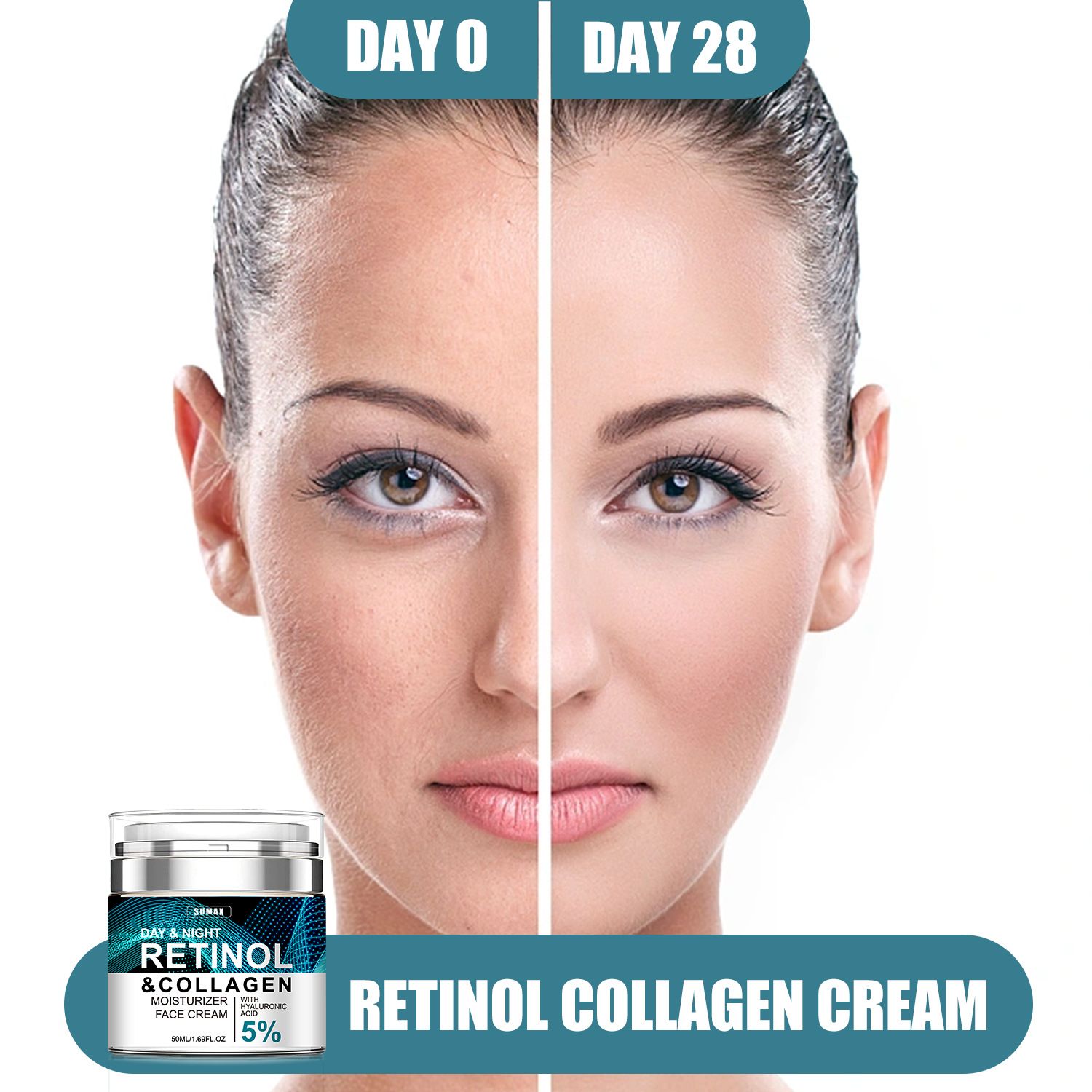 Collagen Moisturizing Repair Pressing Retinol Cream 50ml