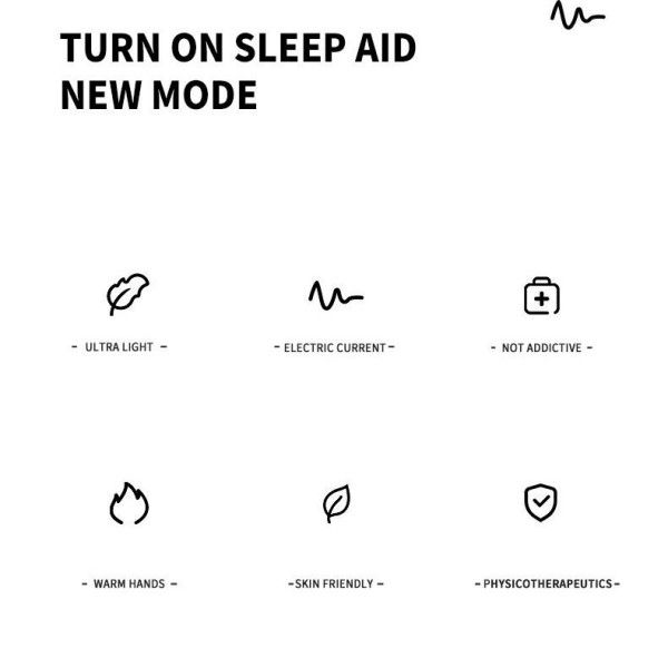Sleep Hand Auxiliary Instrument Intelligent Pulse Micro-Current Silicone Sleep Instrument  Other Electric Massagers