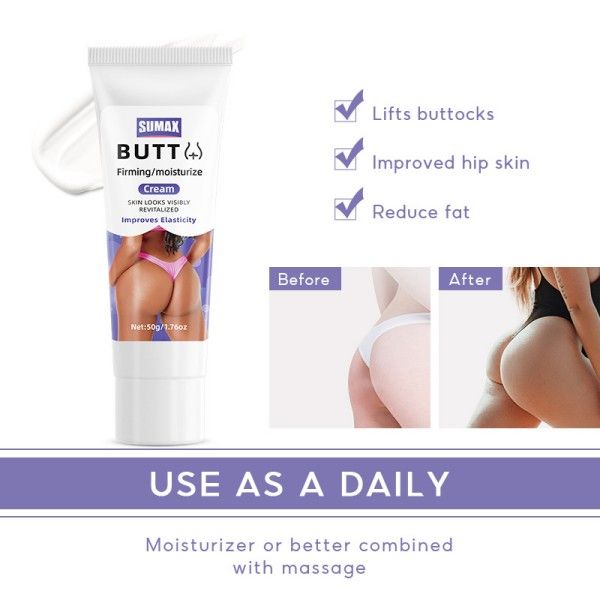 Butt Massage Cream 50g English Package Small Weight More Convenient