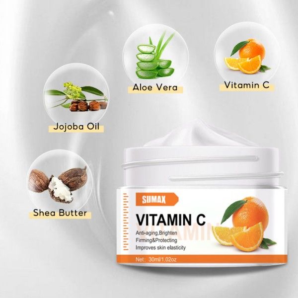 Pure English Package Vc Plain Moisturizing Orange Cream 30ml  Creams & Moisturizers