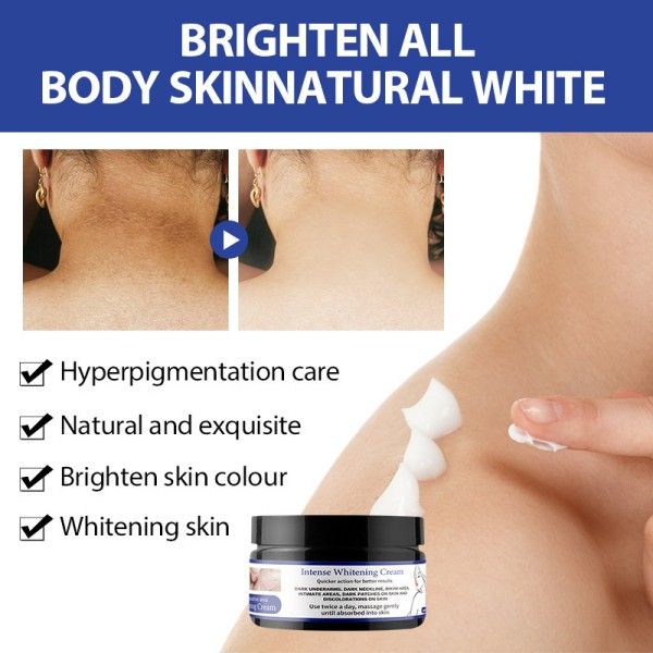 White Intimate Cream Brightening Skin Underarm Inner Thigh Brightening And Removing Black Cream  Body Butter