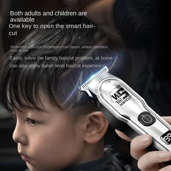 Rechargeable Electric Hair Clippers Oil Sculpting Razor Bald Hair Clippers Hair Cutting Kits