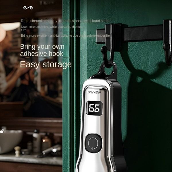 Rechargeable Electric Hair Clippers Oil Sculpting Razor Bald Hair Clippers Hair Cutting Kits
