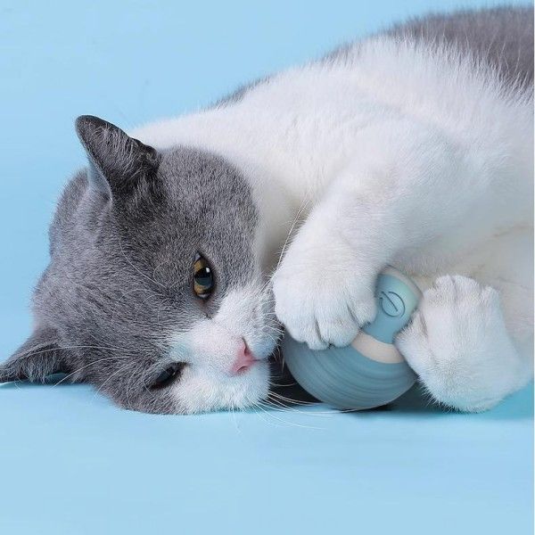 Electric Cat Toy Smart Rolling Ball Bite Resistant Cat Toy Pet Supplies