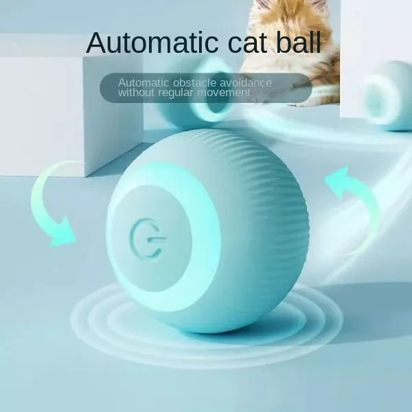 Electric Cat Toy Smart Rolling Ball Bite Resistant Cat Toy Pet Supplies