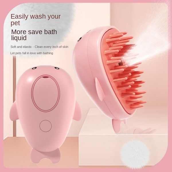 Electric Cat Claw One-Touch Spray Hair Comb Cat And Dog Anti-Flying Hair Massage Comb