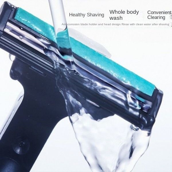 Men's Double-Layer Manual Shaver Stainless Steel Blade Old-Fashioned Razor