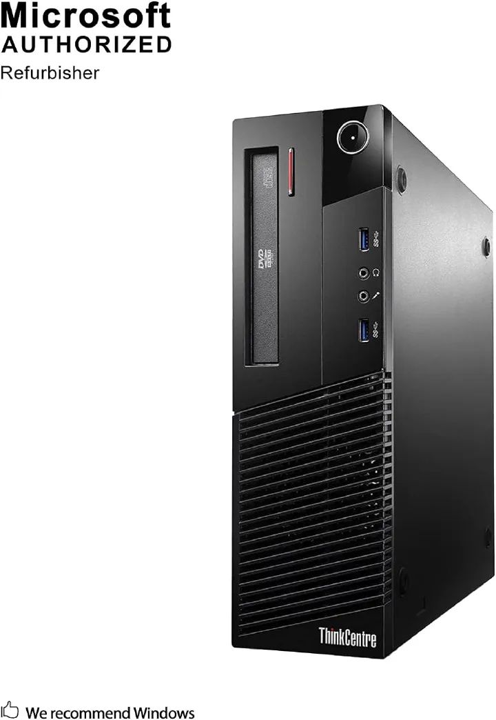 Lenovo ThinkCenter 10B1 Desktop +17" Screen 4GB+500GB Fullset Computer Refurbished lenovo Computer Windows 11