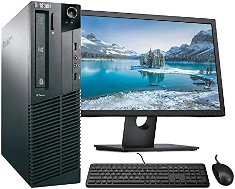 Lenovo ThinkCenter 10B1 Desktop +17" Screen 4GB+500GB Fullset Computer Refurbished lenovo Computer Windows 11