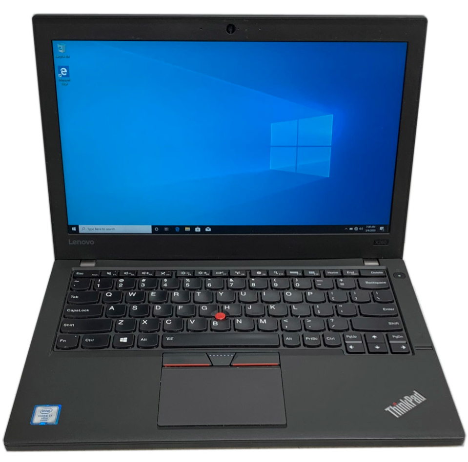 (i5+8GB+512GB SSD+Mouse ) Lenovo Thinkpad X260 laptop Core i5 2.40 GHz 8GB Ram 512GB SSD Storage 12.5''INCH HD Screen Display Refurbished School Business Cyber Laptop Computer | Notebook