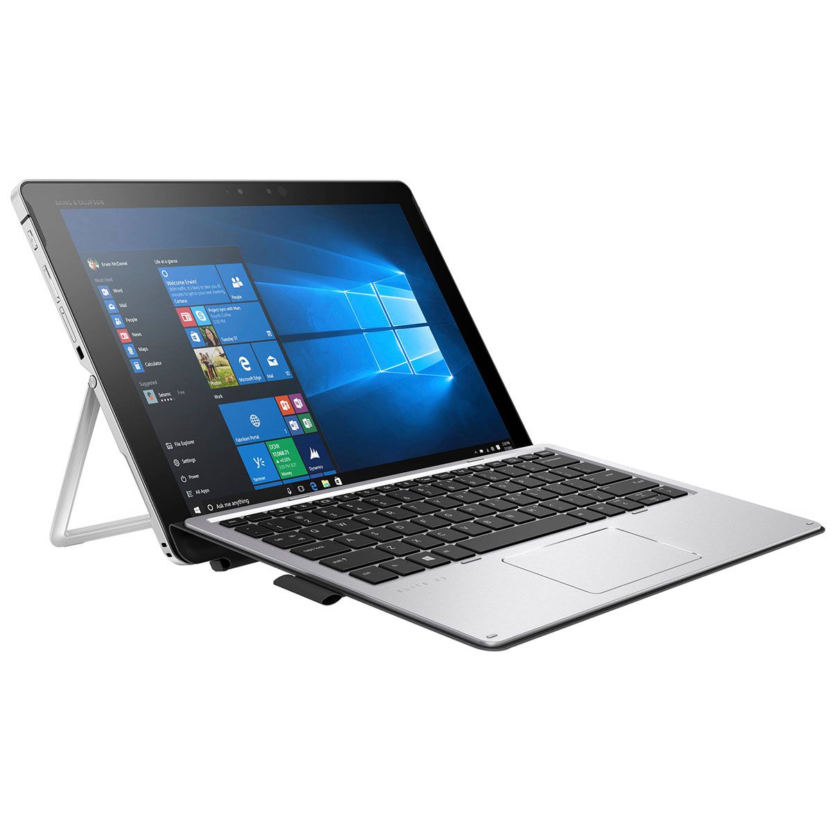 (Free Mouse) Hp Elitebook x2 1012 G2 Detachable 2 in 1 8GB 256GB 6th Gen FHD 12.5" Non-touch - Refurbished Business Student Laptop - Office 2021 Windows 11 Notebook Silver