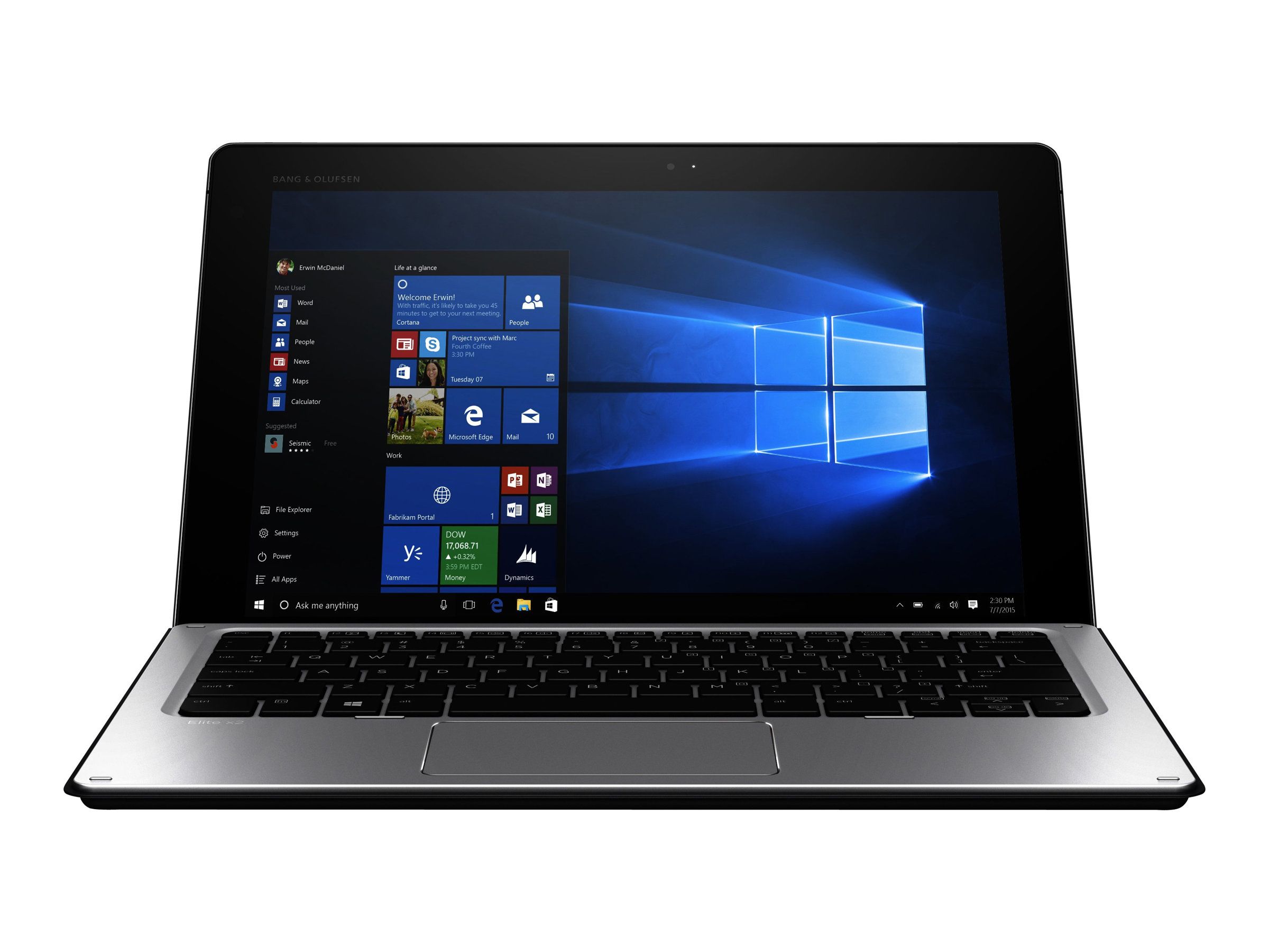 (Free Mouse) Hp Elitebook x2 1012 G2 Detachable 2 in 1 8GB 256GB 6th Gen FHD 12.5" Non-touch - Refurbished Business Student Laptop - Office 2021 Windows 11 Notebook Silver