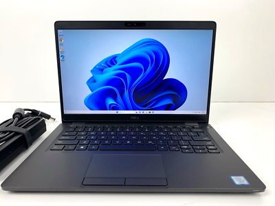 Dell Latitude 5300 Refurbished Laptop i5+8GB+256GB+Free Bag SSD 8th Gen 13.3" HD Display Bluetooth Webcam Student professional laptop